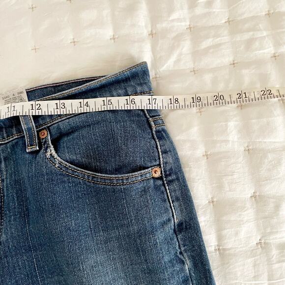 Levi’s 515 Nouveau Bootcut Mid Rise Jeans Women's  10 M | Blue Denim | EUC - Picture 8 of 11